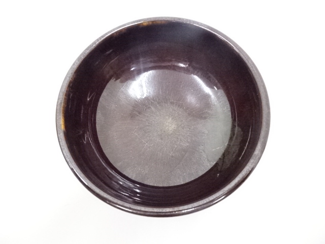 茶碗 元窯 天目 高鶴元作 共箱 木箱 作家 在銘 抹茶碗 茶器 茶道具